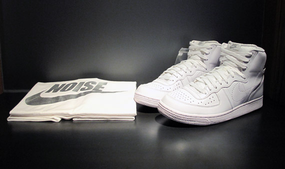 Nike Terminator High ‘NOISE’ – White – Metallic Silver - Available @ 21 Mercer