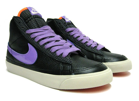 Nike WMNS Blazer Mid ND '09 - Black - Violet - Available Now