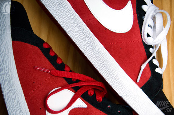 Nike SB Blazer High - Varsity Red - White - Black