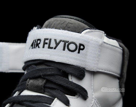 Nike Air Flytop - White - Dark Shadow - Black