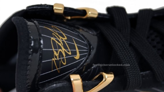 Nike Air Max LeBron VII (7) – White – Black – Gold – February 2010
