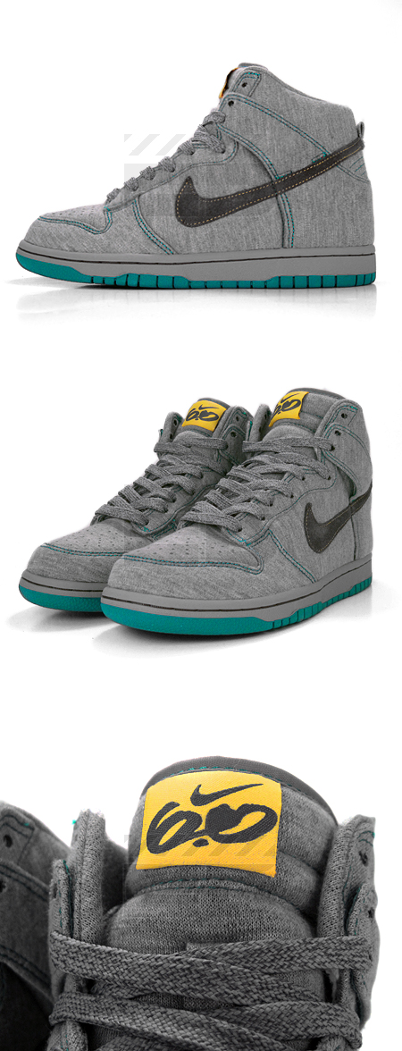 Nike 6.0 WMNS Dunk High - Grey Fleece - Available - SneakerNews.com