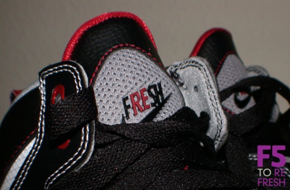 Nike Zoom Flip'N - Black - White - Red - Detailed Images