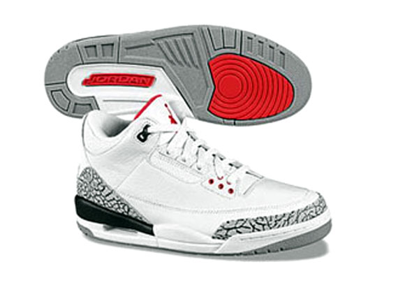 Air Jordan III (3) Retro – White – Cement Grey – 2010 Release Confirmed