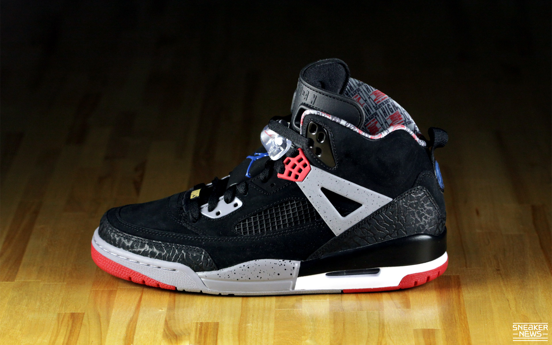 Air Jordan Spiz'ike – Fresh Since '85 – Black – Cement ...