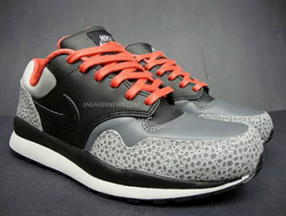 Nike Air Safari – Grey – Black – Crimson – Available