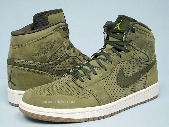 nike air jordan army green