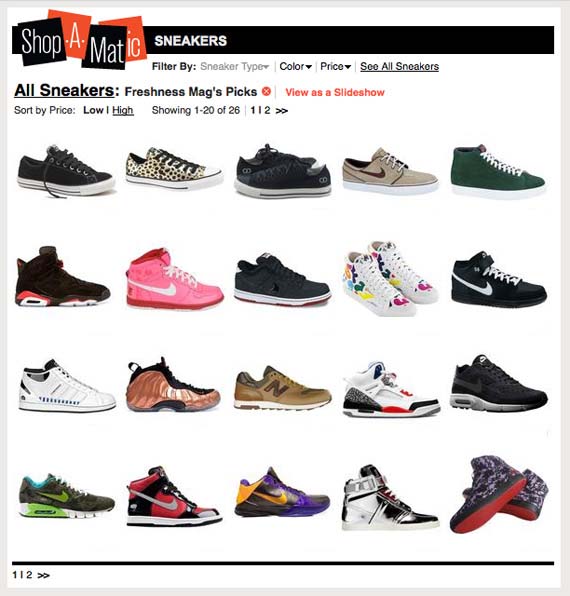 FreshnessMag x New York Magazine Shop-A-Matic Sneaker Feature ...