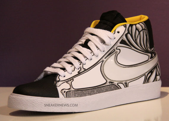 nike blazer graffiti