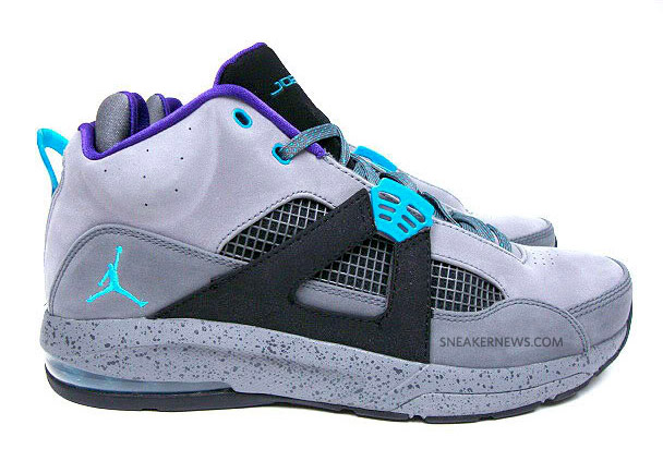 Air Jordan Expedition II - Cool Grey - Purple - Aqua