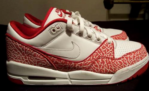 Nike Air Assault Low - White - Red 