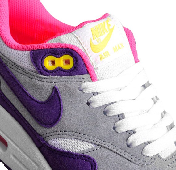 Nike WMNS Air Max 1 ND – Club Purple – White – Metallic Silver