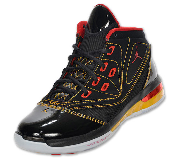 Air Jordan 16.5 - Black - Varsity Maize - Red - Available