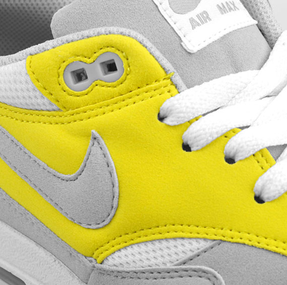 Nike Air Max 1 ND - White - Neutral Grey - Vibrant Yellow