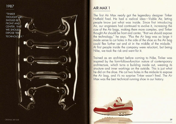 nike air technology history