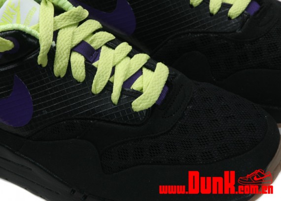 Nike Air Maxim 1 Torch+ ND – Black – Purple – Electrolime – Gum – Detailed Images