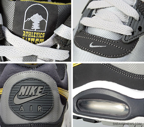 Nike Air Max Skyline - Dark Grey - Vibrant Yellow - Anthracite - Available on eBay