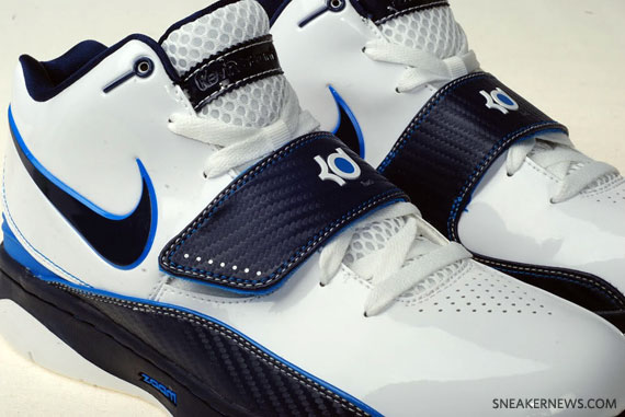 Nike KD II - White - Midnight Navy - Photo Blue - Available