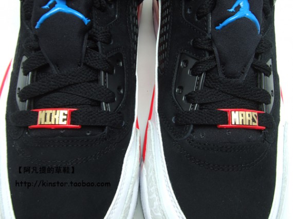 Air Jordan Spiz'ike - Black - New Blue - Infrared - Detailed Images