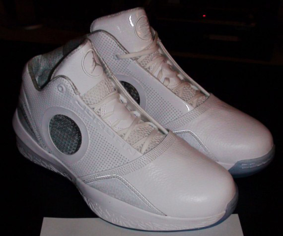 Air Jordan 2010 - White - White - Metallic Silver - Anniversary Edition