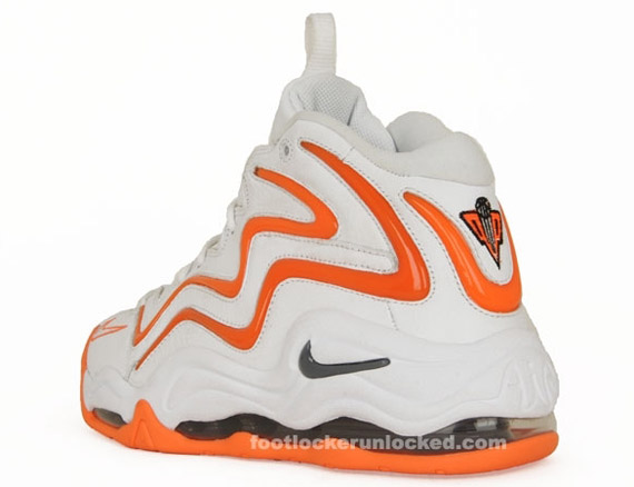 Nike Air Pippen 1 - White - Total Orange - June 2010
