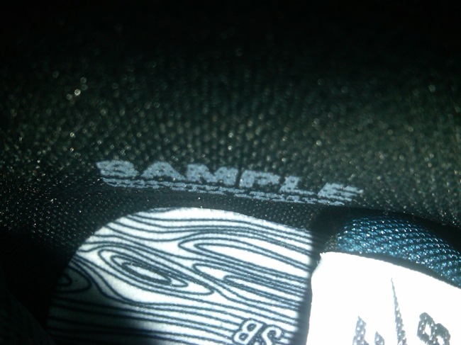 Blazer SB Sample