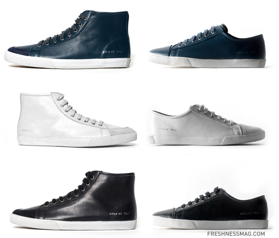 Evisu x Common Projects - Fall / Winter 2010 Capsule Sneaker Collection