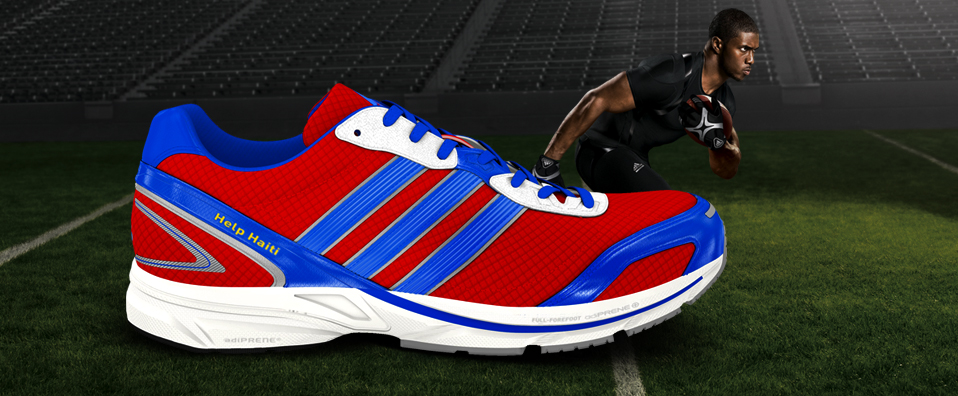 Reggie Bush x adidas adiZero Ace 2 - Help Haiti