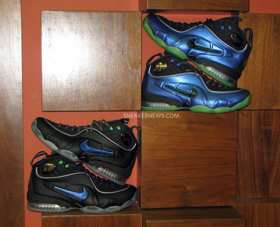 Nike Air 1/2 Cent – Varsity Royal x Green Spark – Swapped Sole Customs ...