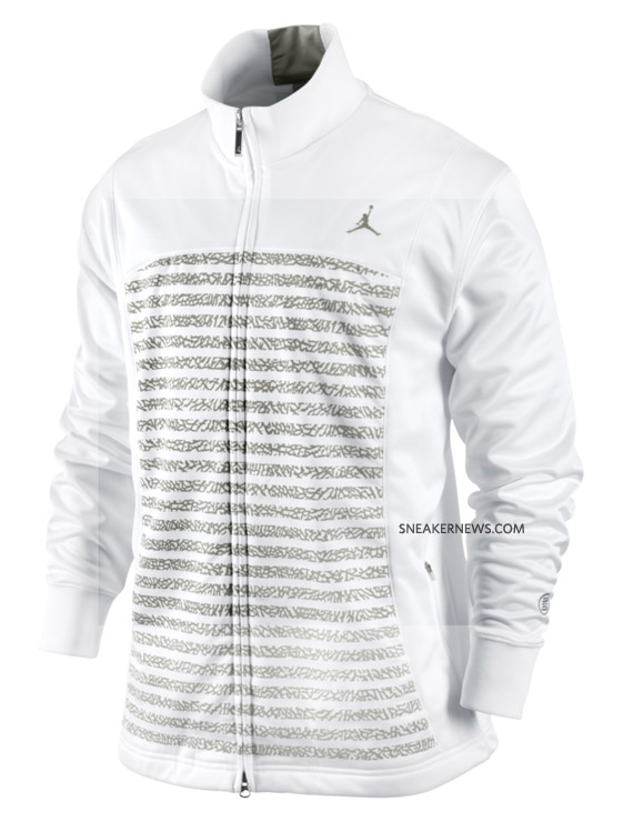 white jordan jacket