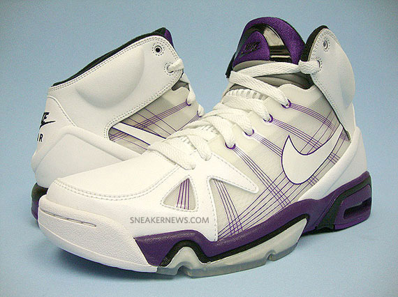 Nike Air Hoop Structure FA - White - Purple - Available on eBay