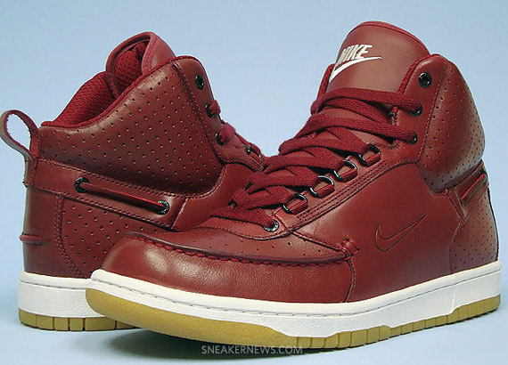 Nike Mad Jibe Mid - Maroon - White - Gum - Available on eBay
