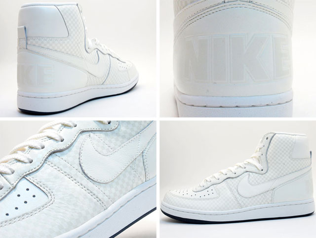 Nike Terminator High Premium - White - Checkered