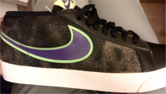 Nike SB Blazer CS - Black - Purple - Neon