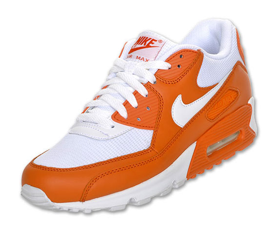 Nike Air Max 90 – Orange Blaze – White – Available