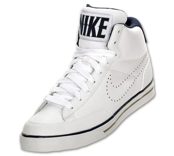 Nike Navaro High - White - Navy - Grey