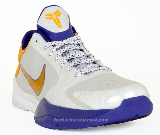Nike Zoom Kobe V (5) – LA Lakers Home – April 2010