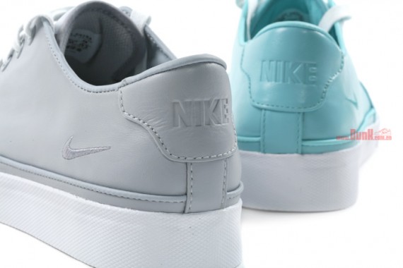 Nike Pepper Low - Grey + Turquoise