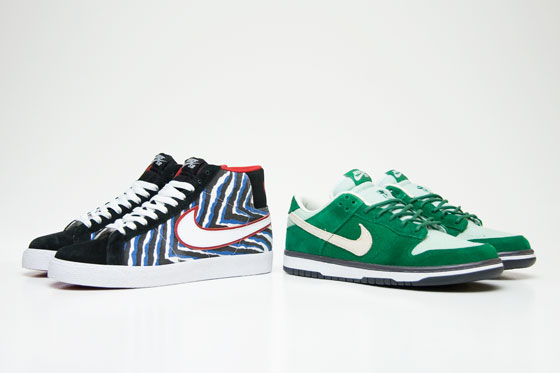 Nike SB Quickstrikes – Dunk Low ‘Wallenburg’ + Blazer High – Available Tomorrow