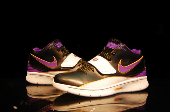 Nike KDII (2) - Black - White - Purple - Yellow