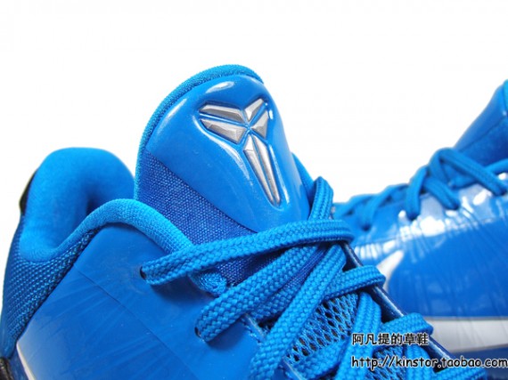 Nike Zoom Kobe V - Blue - Black - White - Detailed Images