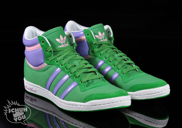 Adidas Top Ten Hi Sleek Green Violet 02