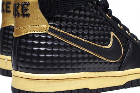Nike Vandal High GS - Rock N' Roll - Black - Gold - Studded