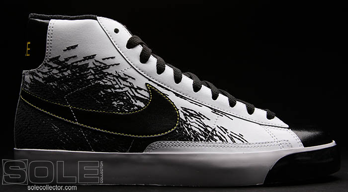 Nike Blazer High Premium – White – Black – Yellow | HOH Summer 2010