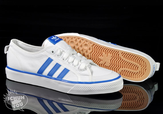 Adidas Originals Nizza Low White Blue 03