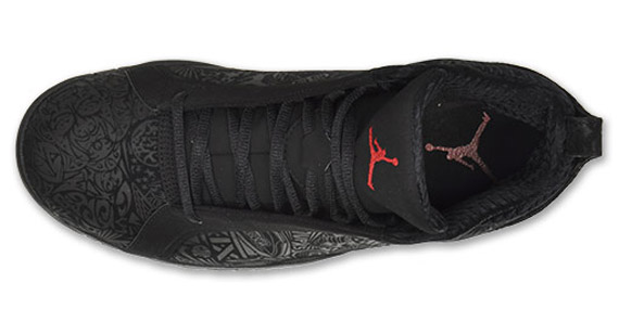 Air Jordan Accolades Black Varsity Red 6