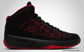 Air Jordan Icons Black Varsity Red1