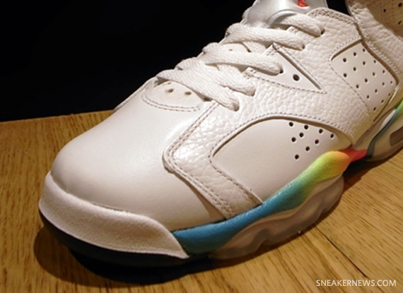 Air Jordan Vi Gs Rainbow 1