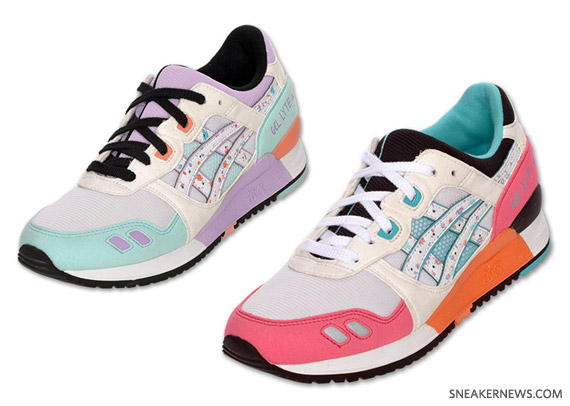 Asics Womens Gel Lyte III – Spring 2010 Colorways Available