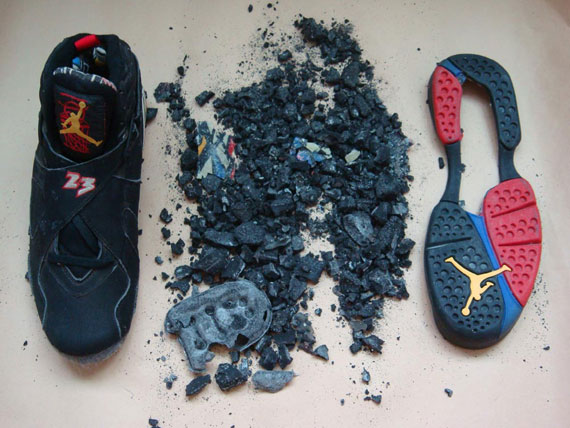 Air Jordan VIII (8) Sample Dissected